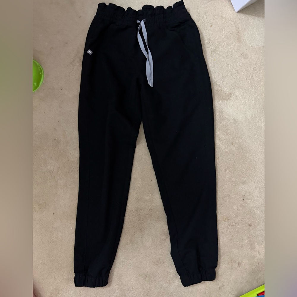 figs high waisted joggers xs
